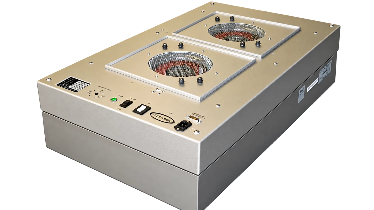 Dual-fan FFU